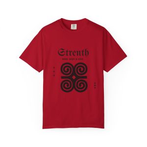 Adinkra Strength Tee – Inspired by Ghanaian Heritage